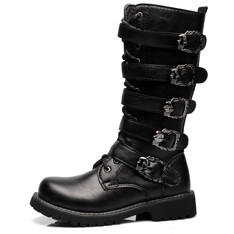 Street Fashion Punk - High Quality Men's Gothic Boots Punk