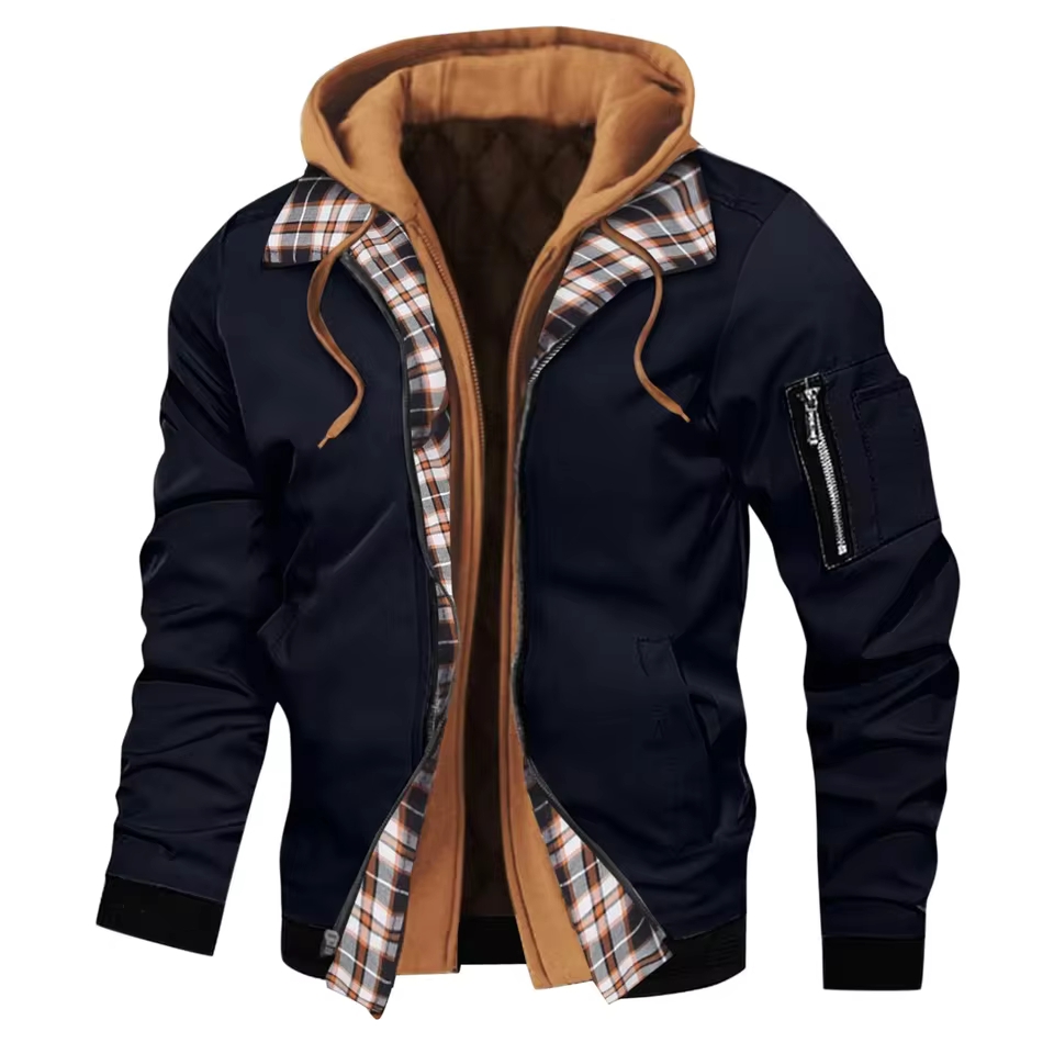Italy Fashion Street - Men'S Spring Autumn Winter Hoodie Thick