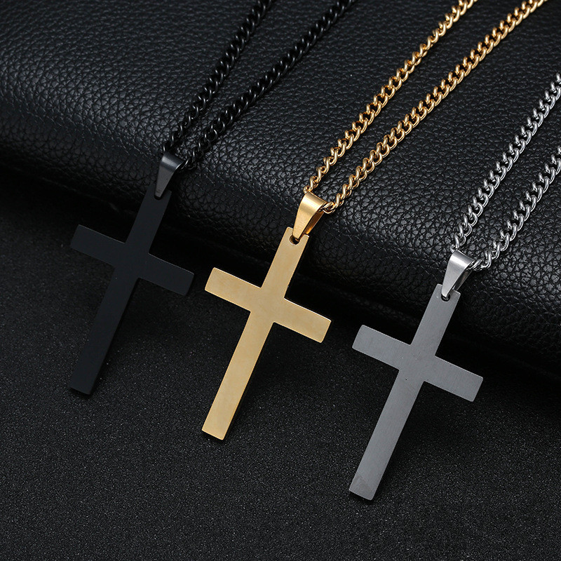 Street Fashion Mood - Vintage Gothic Pendant Cross Necklace Cool