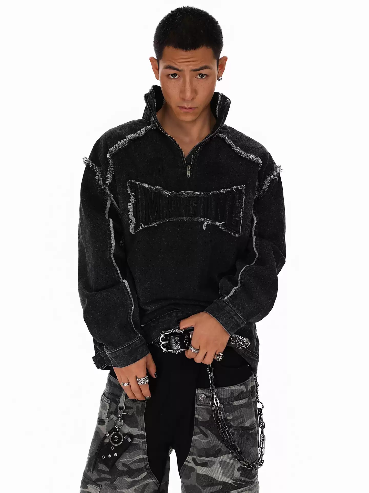 Street Fashion Us - American Style High Street Splicing For