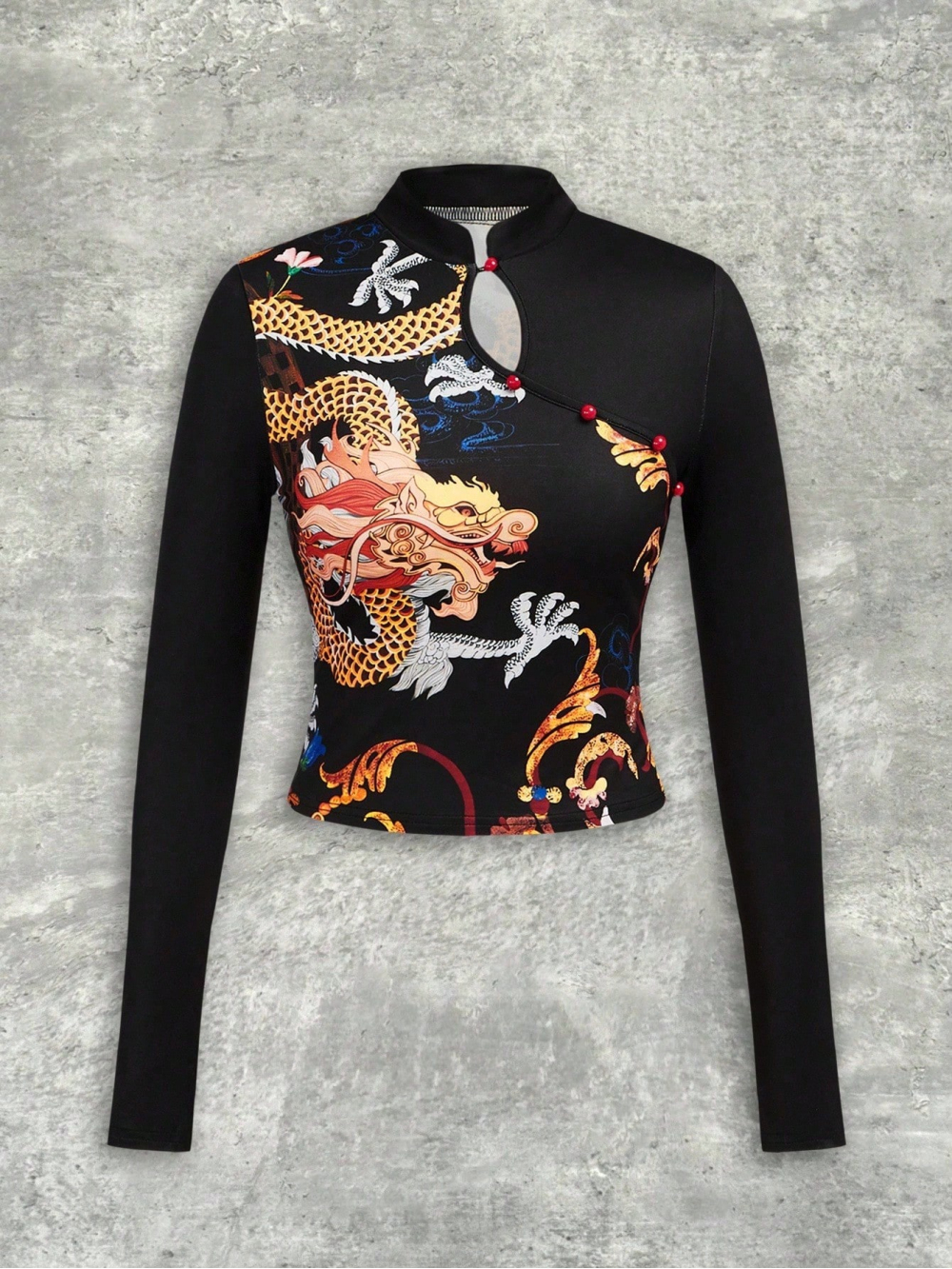 Street Fashion Us - 2026 New Chinese Y2K Dragon Pattern