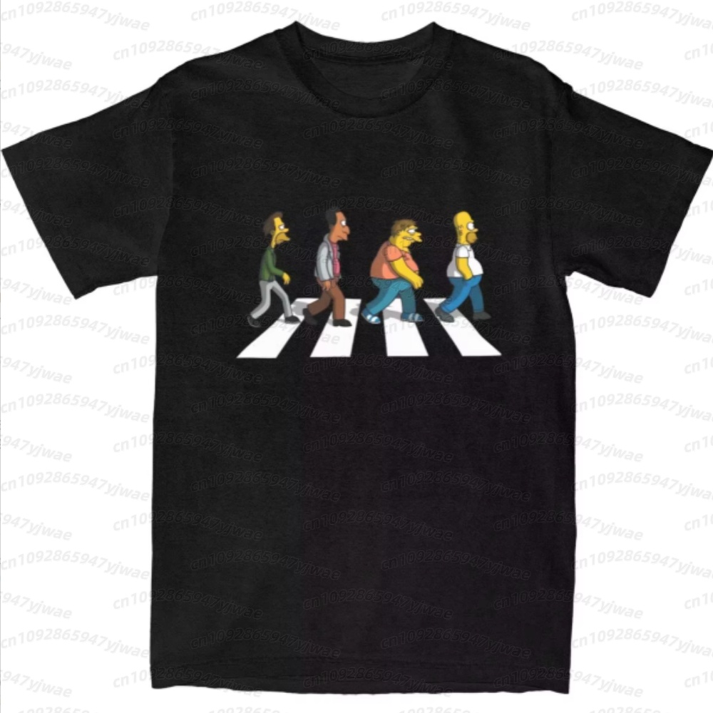 Street Fashion Magazine - 2026 men Simpsons Dad Sidewalk short