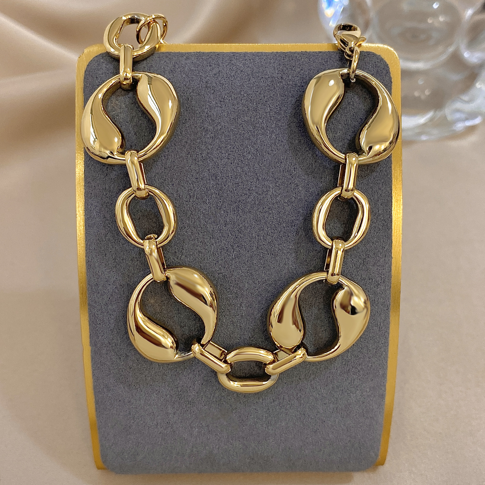 Stainless Steel Chunky Thick C – Street Fashion Mood recenzja i cena