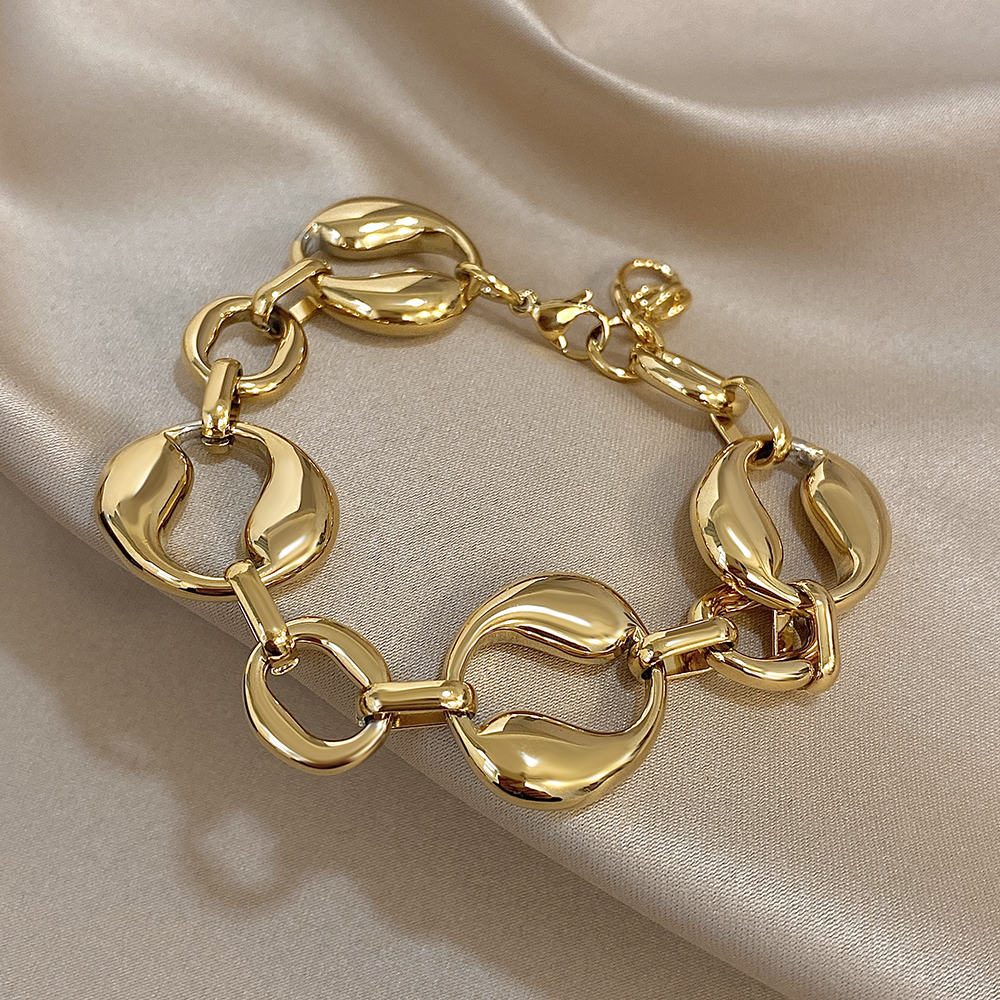 Stainless Steel Chunky Thick C – Street Fashion Mood recenzja i cena