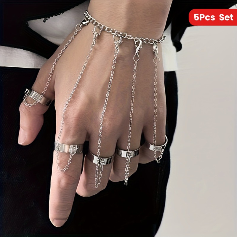 Fashion Finger Ring Bracelet f – Street Fashion Mood recenzja i cena