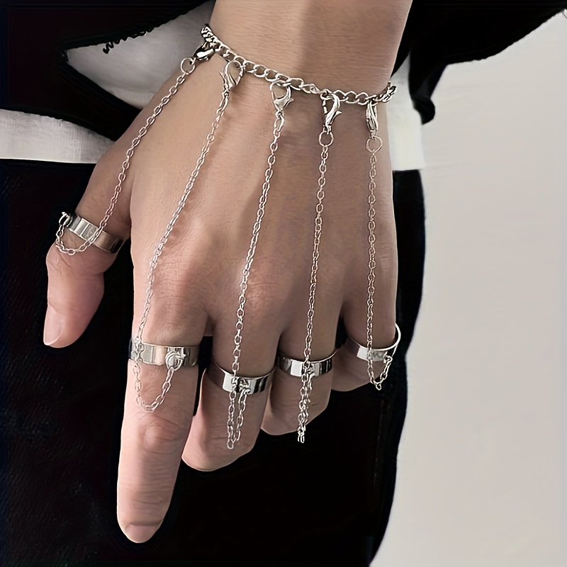 Fashion Finger Ring Bracelet f – Street Fashion Mood recenzja i cena
