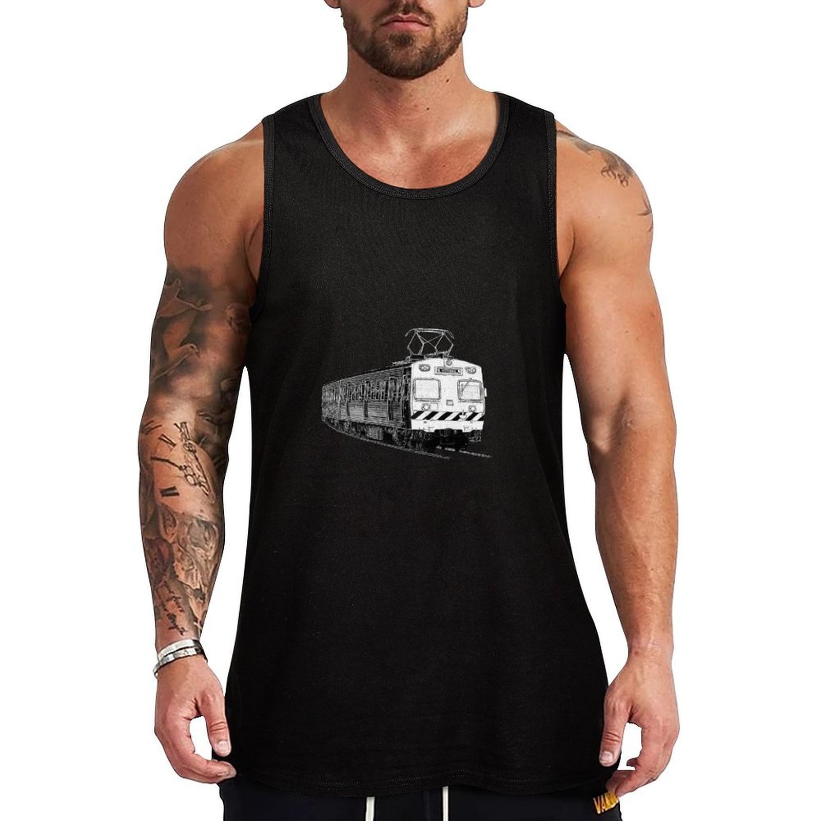 Melbourne Hitachi train Tank T – Street Fashion Melbourne recenzja i cena