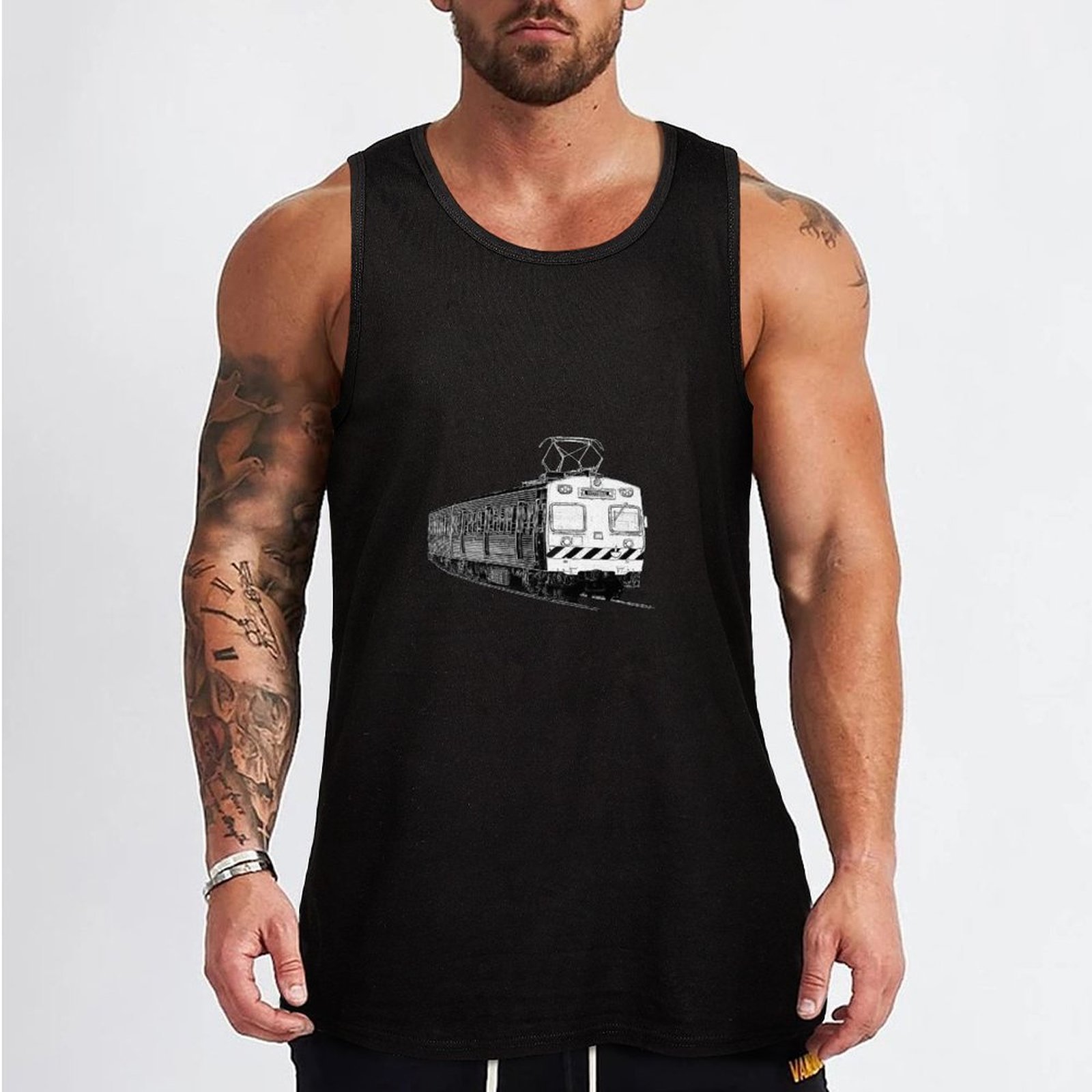 Melbourne Hitachi train Tank T – Street Fashion Melbourne recenzja i cena
