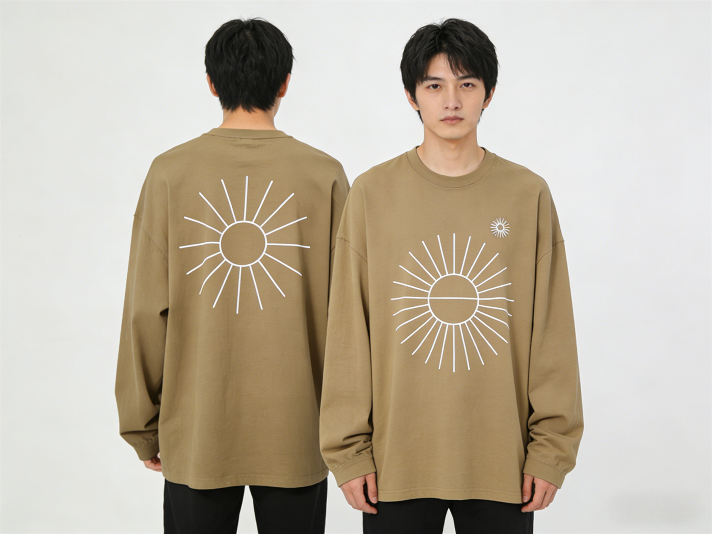 Men's Oversized Long Sleeve T- – Longline Tee Oversized recenzja i cena