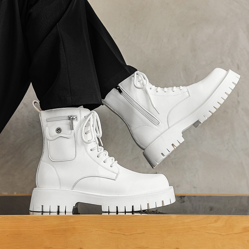 2025 Trend Men Boots Sneakers  – Street Fashion Punk recenzja i cena