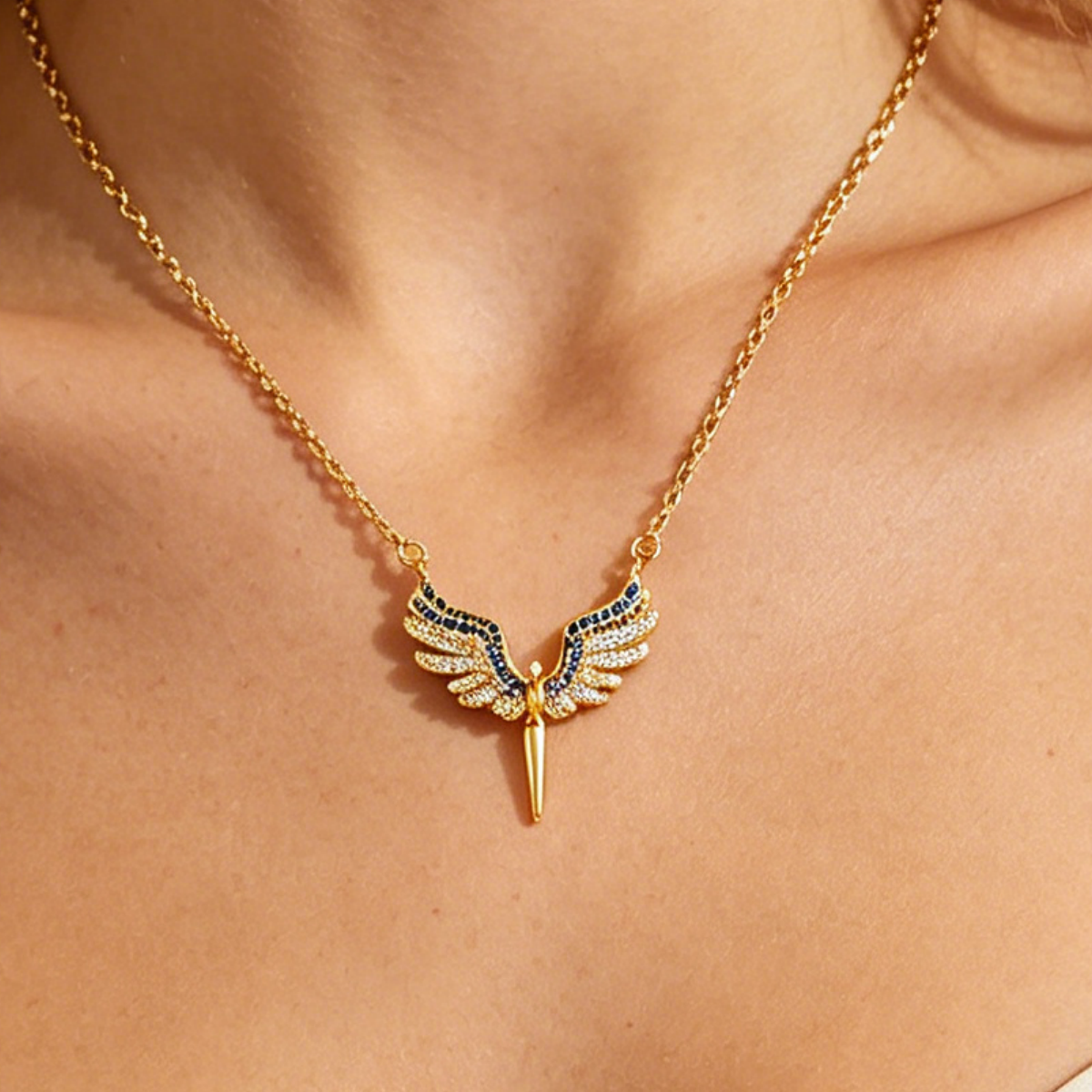 Angel Wings Necklace For Women – Street Fashion Mood recenzja i cena