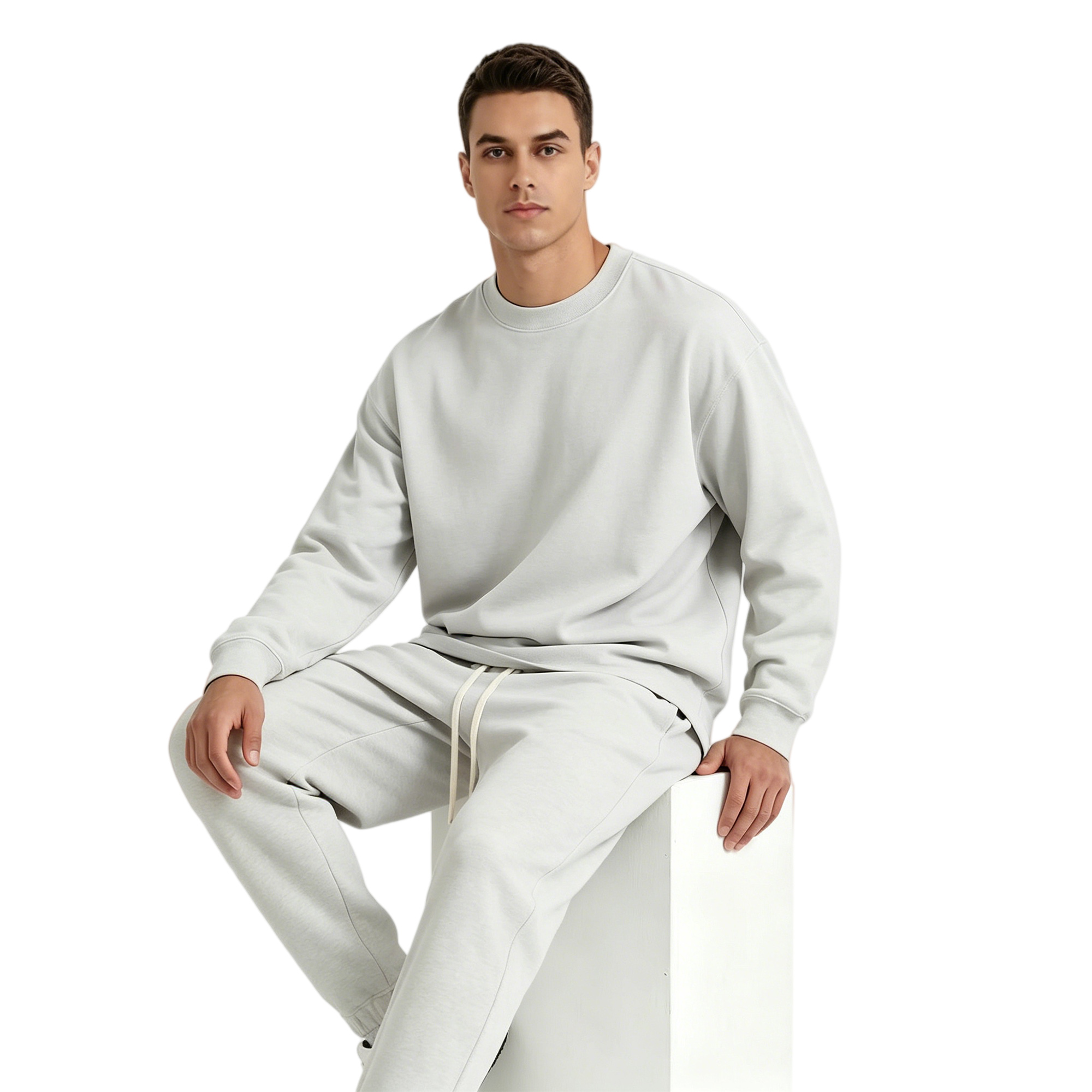 UNITE TOUD Men's Oversize Shea – Oversized Crewneck Fleece recenzja i cena