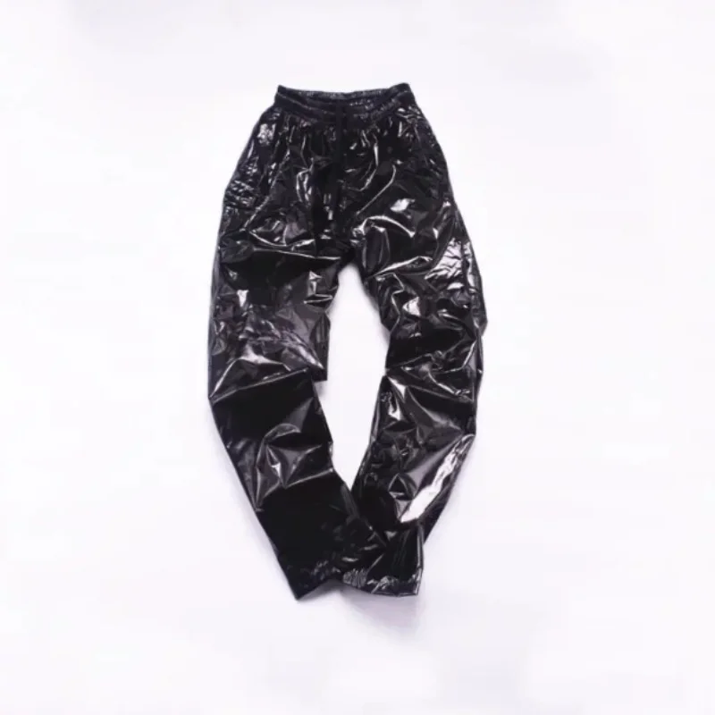 XS~8XL Fashion Men Black Gloss – Fashion Street Night recenzja i cena