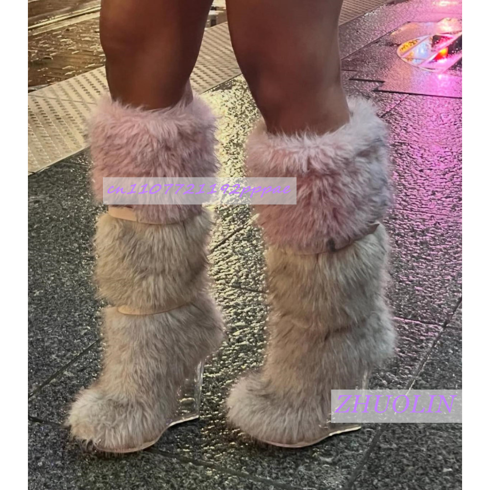 Winter Gradient Furry Transpar – Street Fashion Punk recenzja i cena