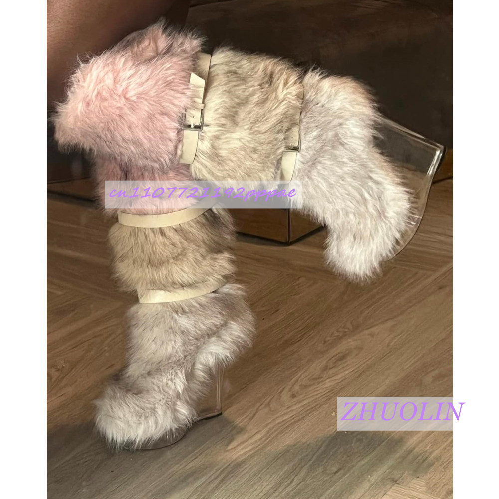 Winter Gradient Furry Transpar – Street Fashion Punk recenzja i cena