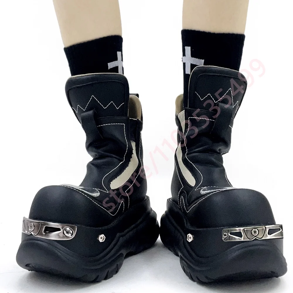 2026 Punk Platform Round Toe M – Street Fashion Punk recenzja i cena