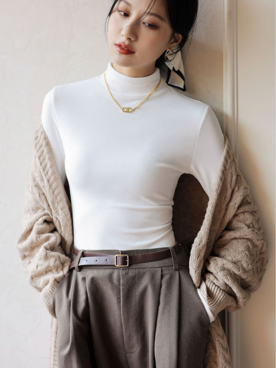 Classic Style Women's Semi Hig – Longline Tee Oversized recenzja i cena
