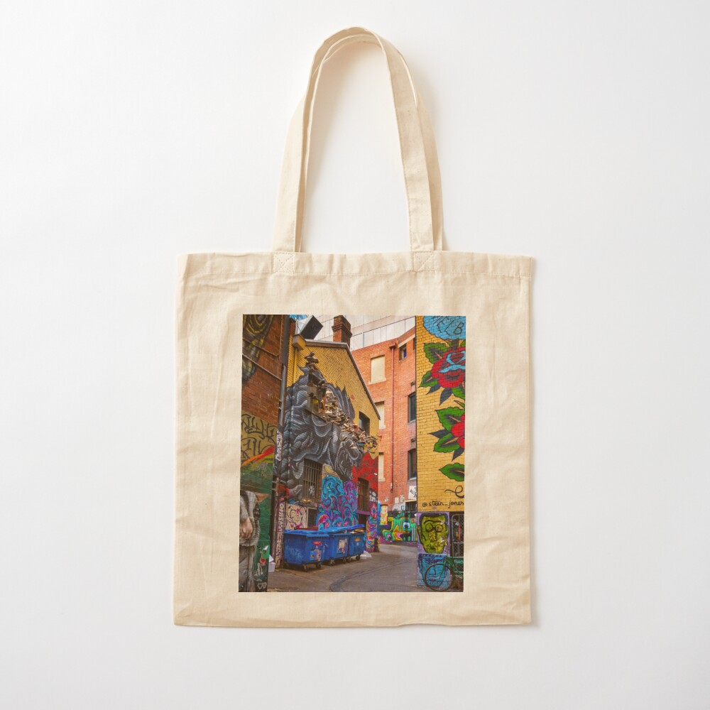 Melbourne Street Art Tote Bag  – Street Fashion Melbourne recenzja i cena