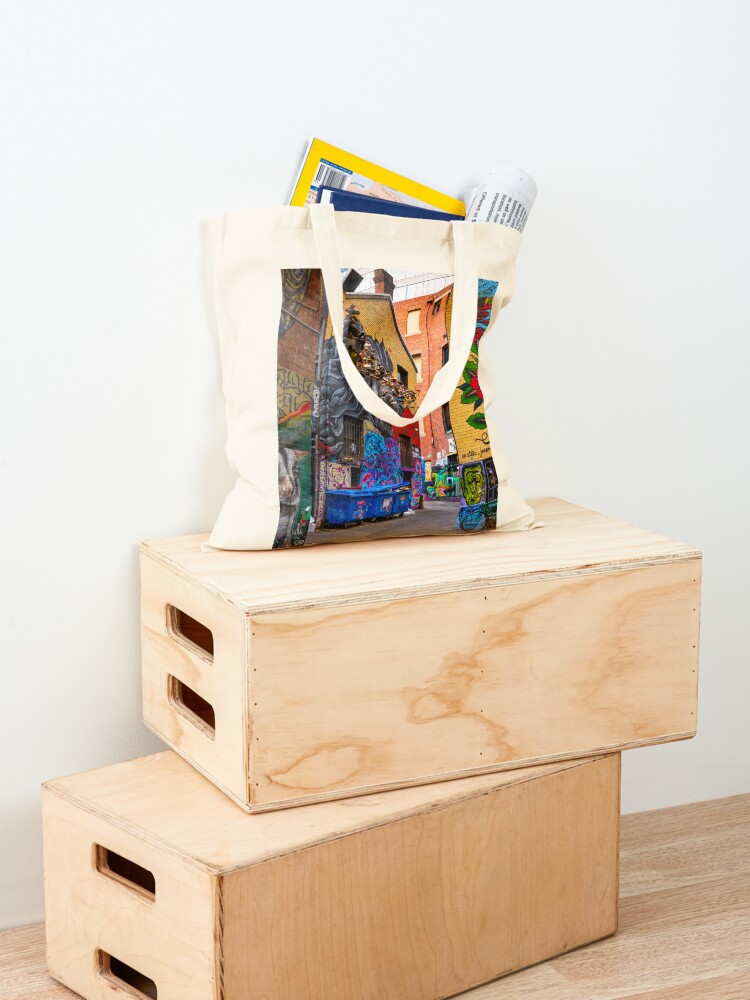 Melbourne Street Art Tote Bag  – Street Fashion Melbourne recenzja i cena