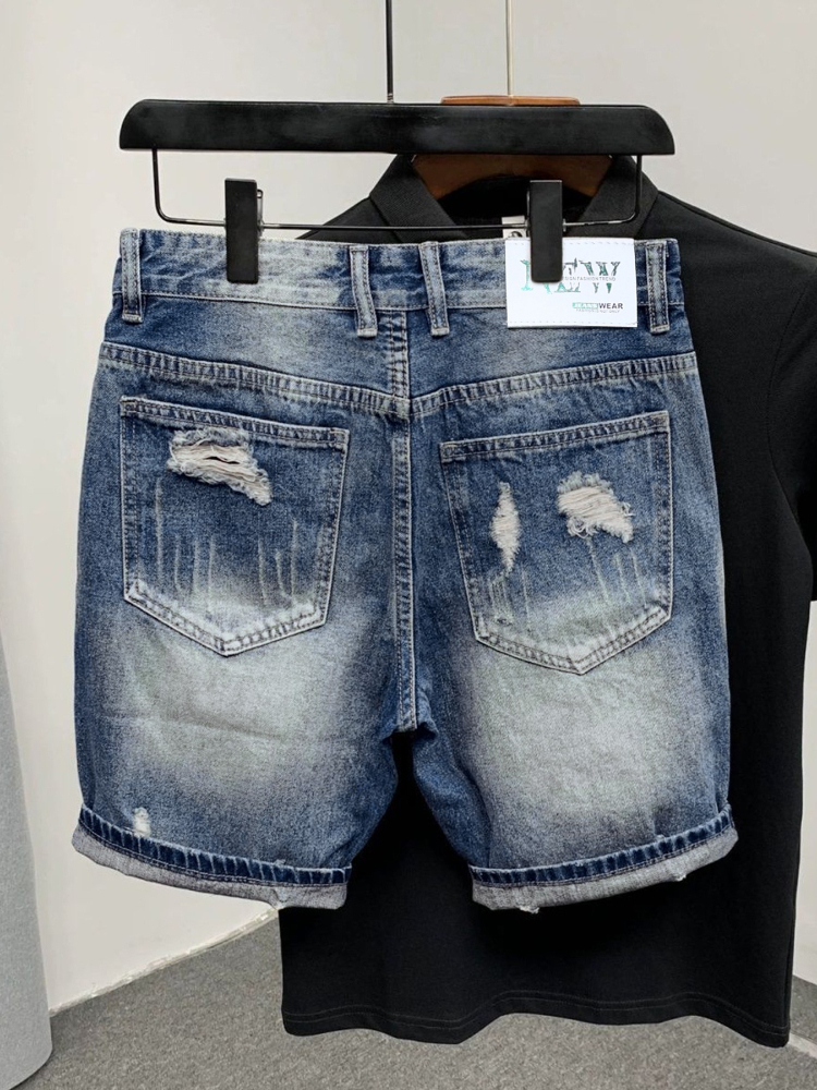 2026 Summer Ripped Straight Me – Street Fashion Korea recenzja i cena