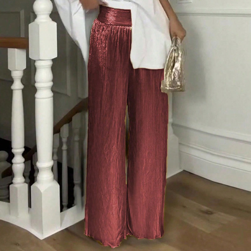 Summer Solid Color Wide Leg Wo – Fashion Street Night recenzja i cena