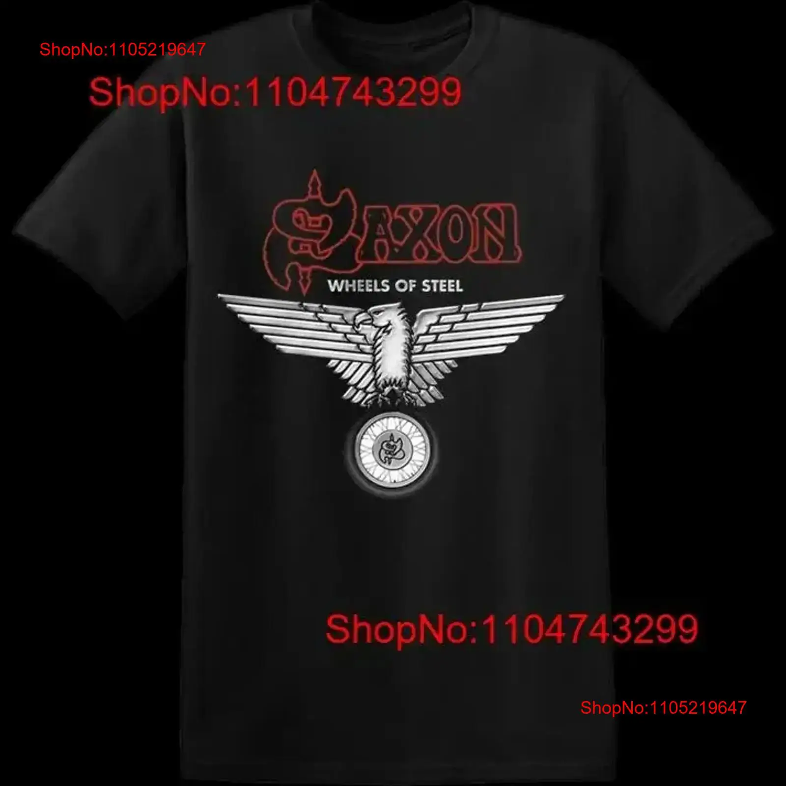 SAXON Wheels of Steel T Shirt  – Street Fashion Magazine recenzja i cena