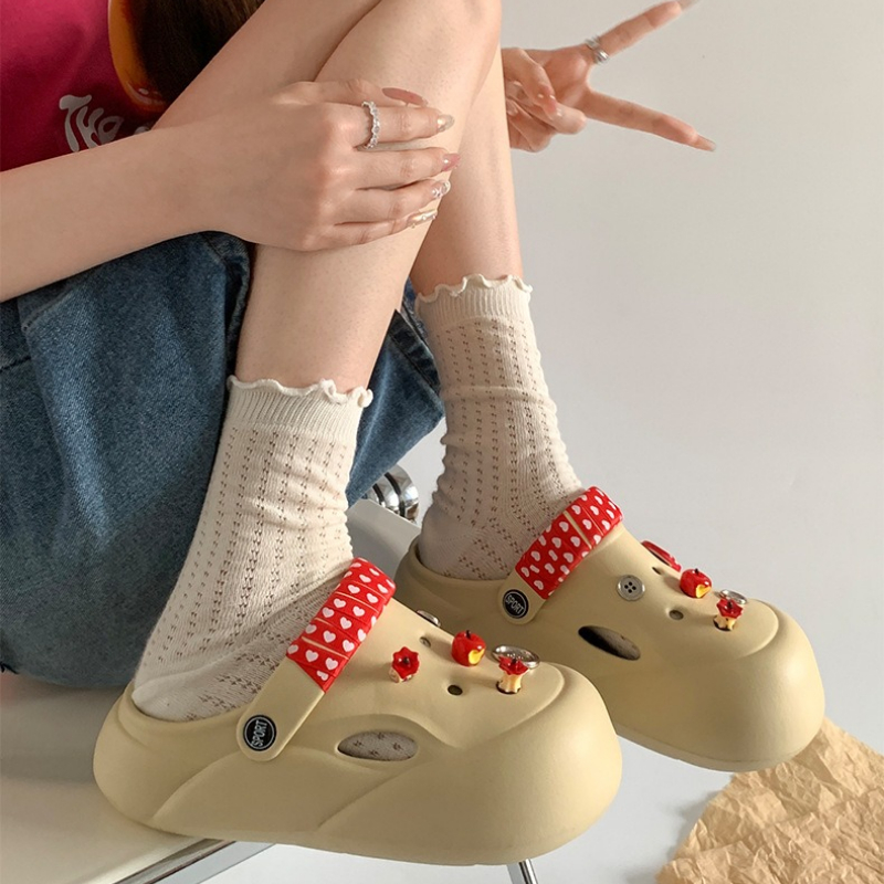 Women Fashion Clogs Indoor Str – Street Fashion Korean recenzja i cena