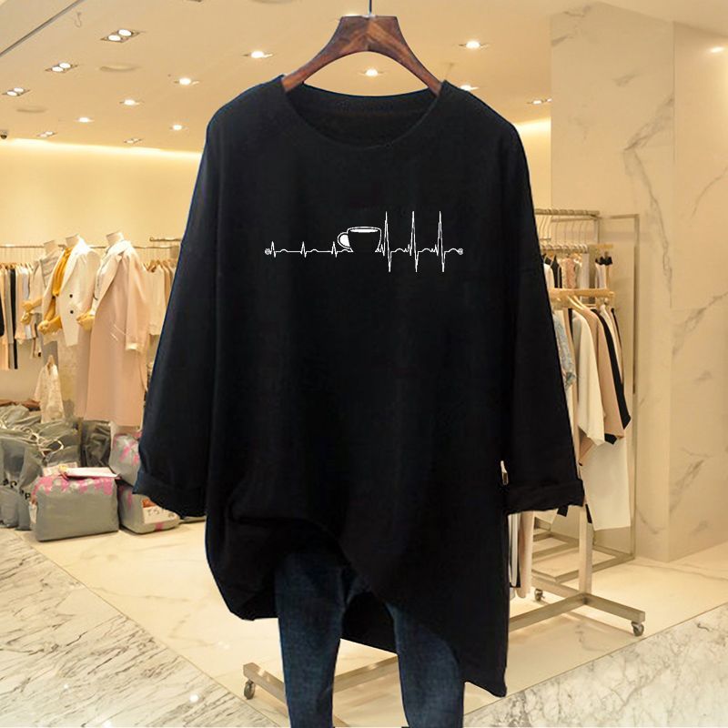 Women Clothing Fashion Pure Co – Longline Tee Oversized recenzja i cena