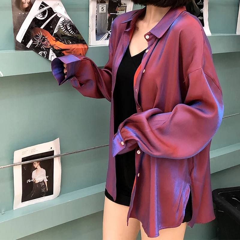 Shirt Women New Summer Loose S – Street Fashion Korea recenzja i cena