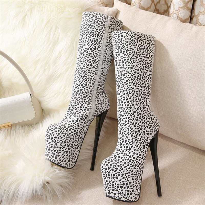 Fashion Round Toe Knee-High Wo – Street Fashion Punk recenzja i cena