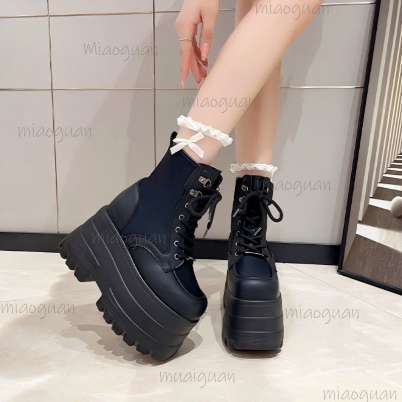 Super High Platform Ankle Boot – Street Fashion Punk recenzja i cena