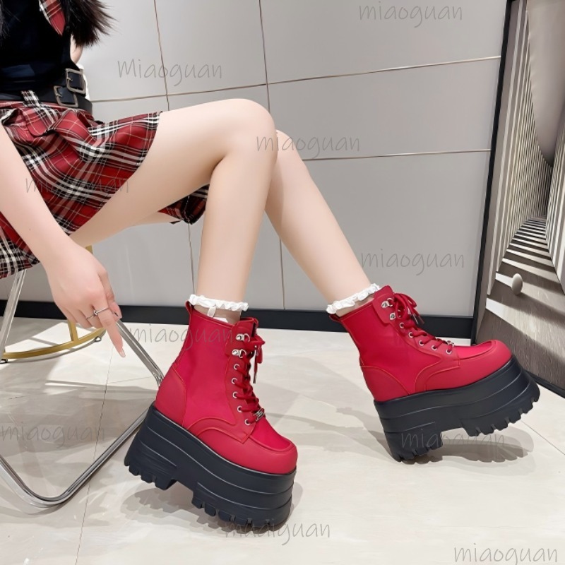 Super High Platform Ankle Boot – Street Fashion Punk recenzja i cena