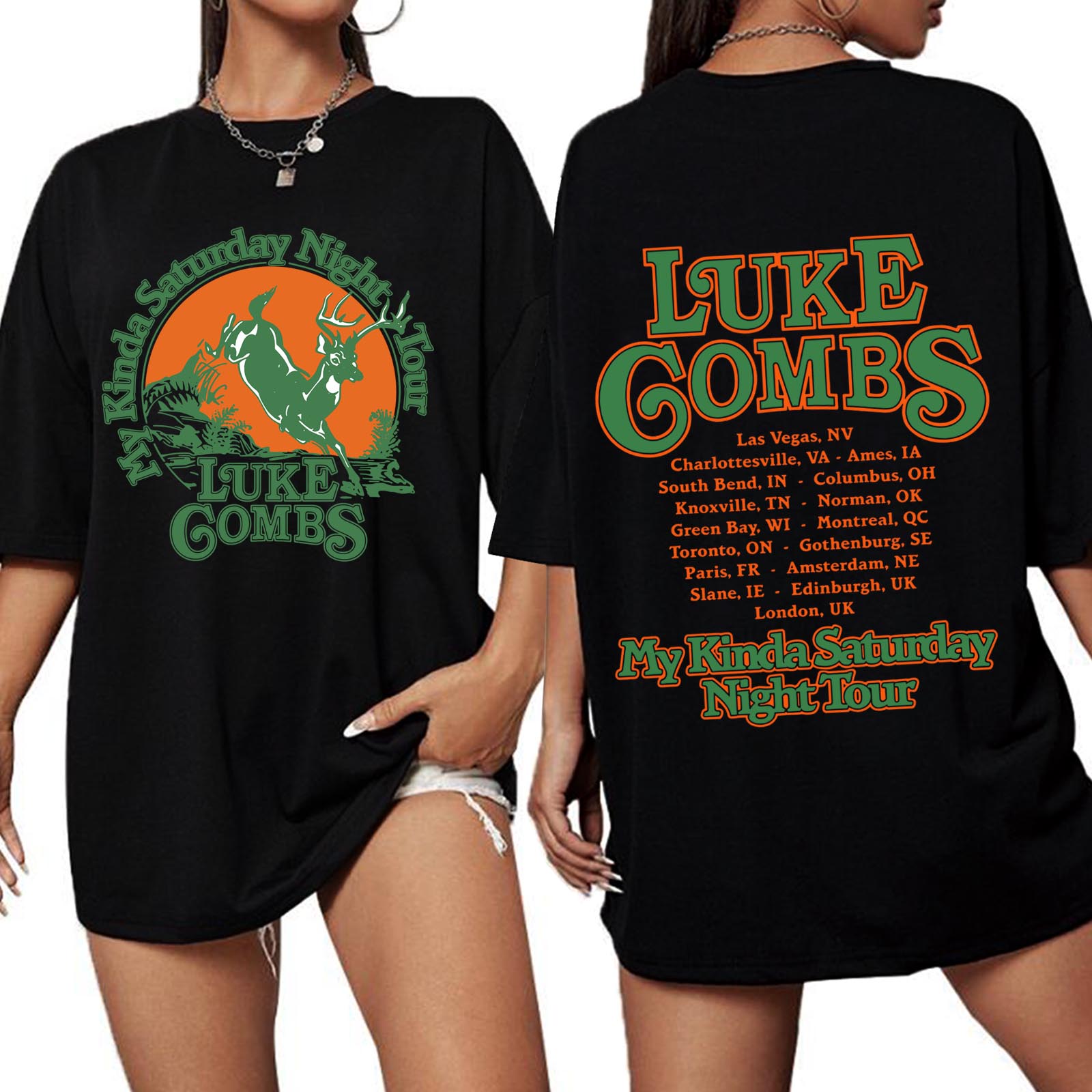 Luke-Combs Tour 2026 Shirt Wom – Oversized Crewneck Fleece recenzja i cena