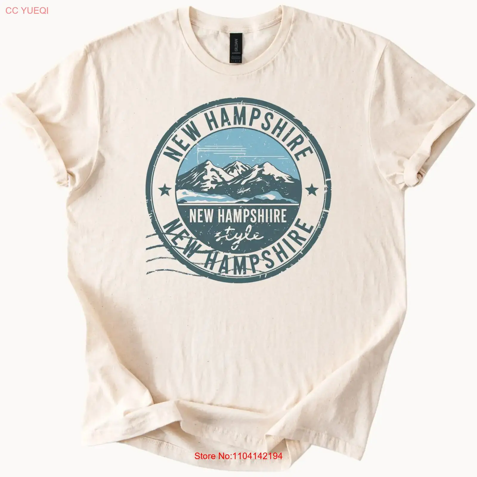 New Hampshire Mountain T Shirt – Street Fashion Magazine recenzja i cena