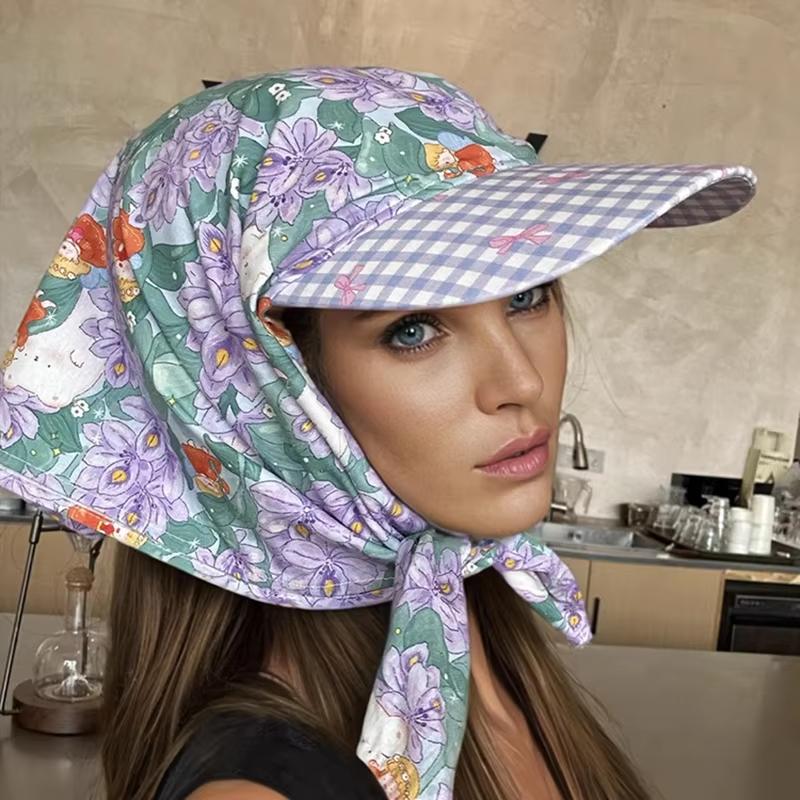 Womens Korean Headscarf Cap wi – Street Fashion Korea recenzja i cena