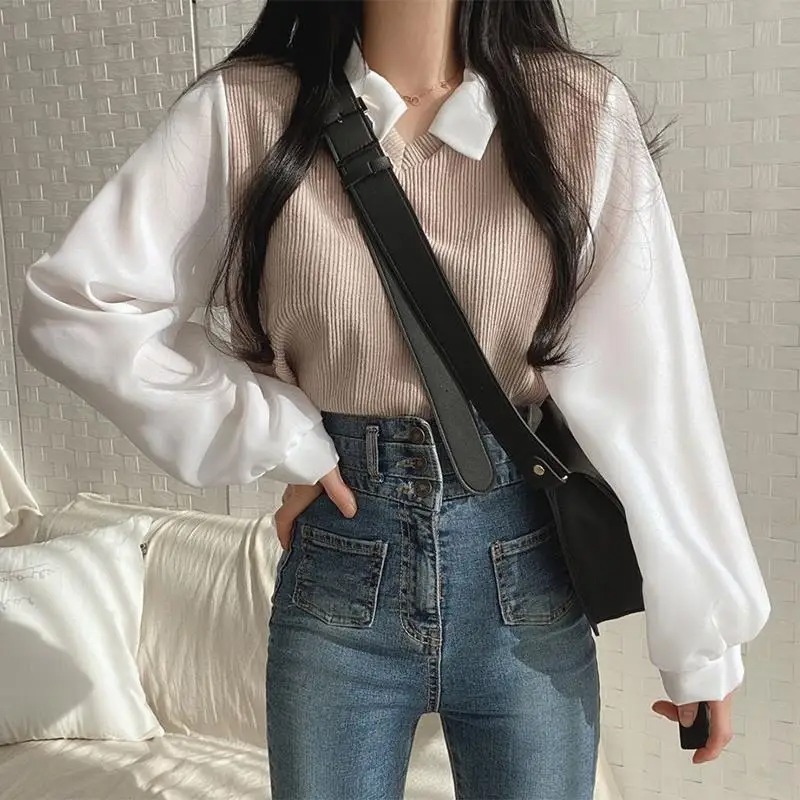 Summer Blouse Women Korean Sty – Street Fashion Korea recenzja i cena