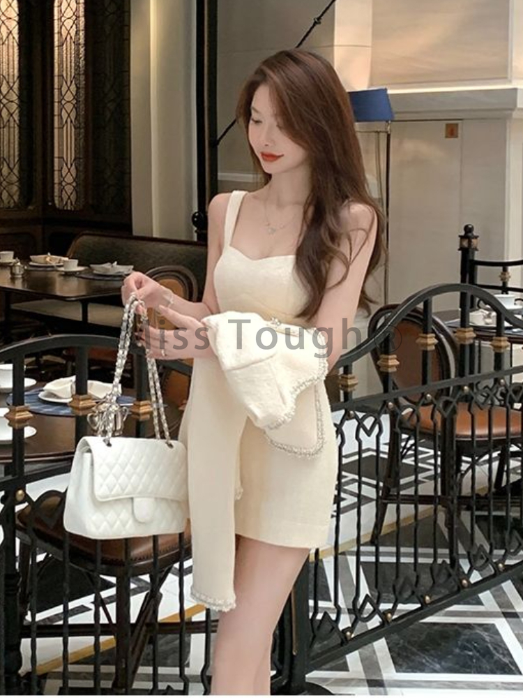 Frence Elegant Two Piece Set W – Street Fashion Korean recenzja i cena