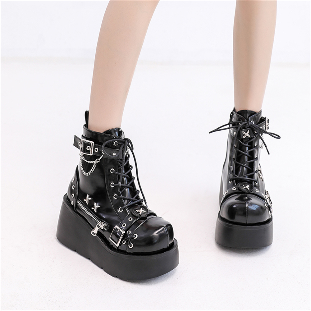 Brand New Ladies Goth Platform – Street Fashion Punk recenzja i cena