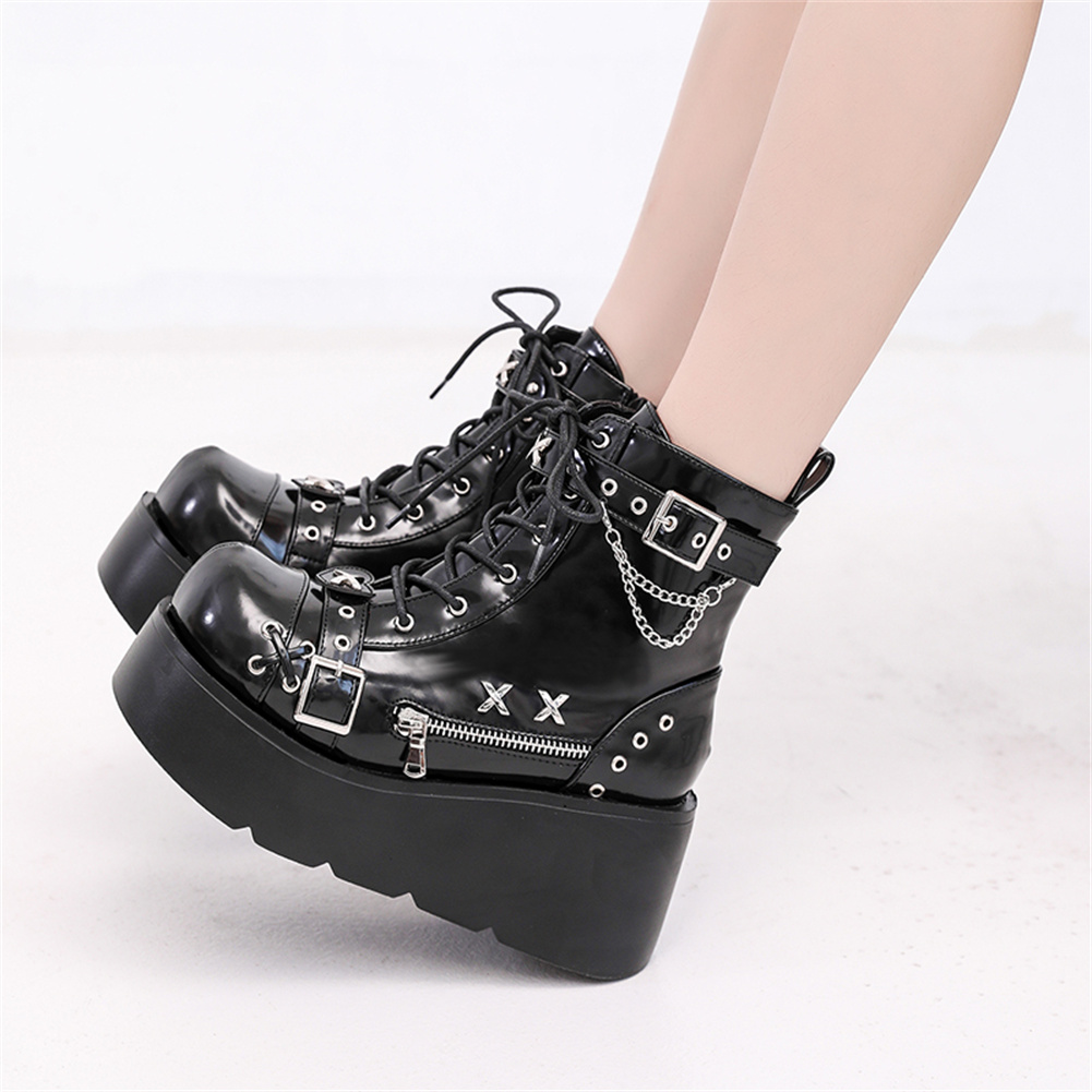 Brand New Ladies Goth Platform – Street Fashion Punk recenzja i cena