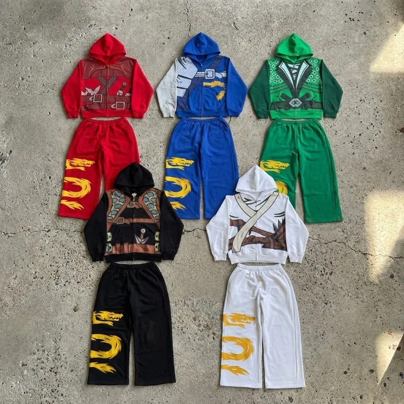 Ninja Warrior Armor Hoodie Set – Street Fashion Us recenzja i cena