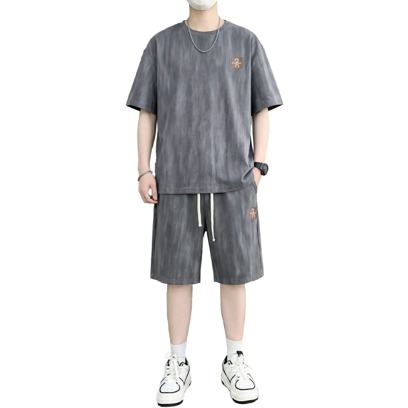 【T-Shirt + 5-Point Shorts】Men' – Street Fashion Us recenzja i cena