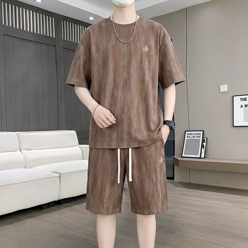 【T-Shirt + 5-Point Shorts】Men' – Street Fashion Us recenzja i cena