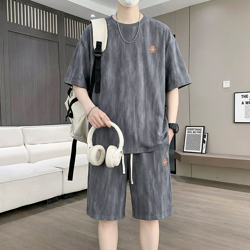 【T-Shirt + 5-Point Shorts】Men' – Street Fashion Us recenzja i cena
