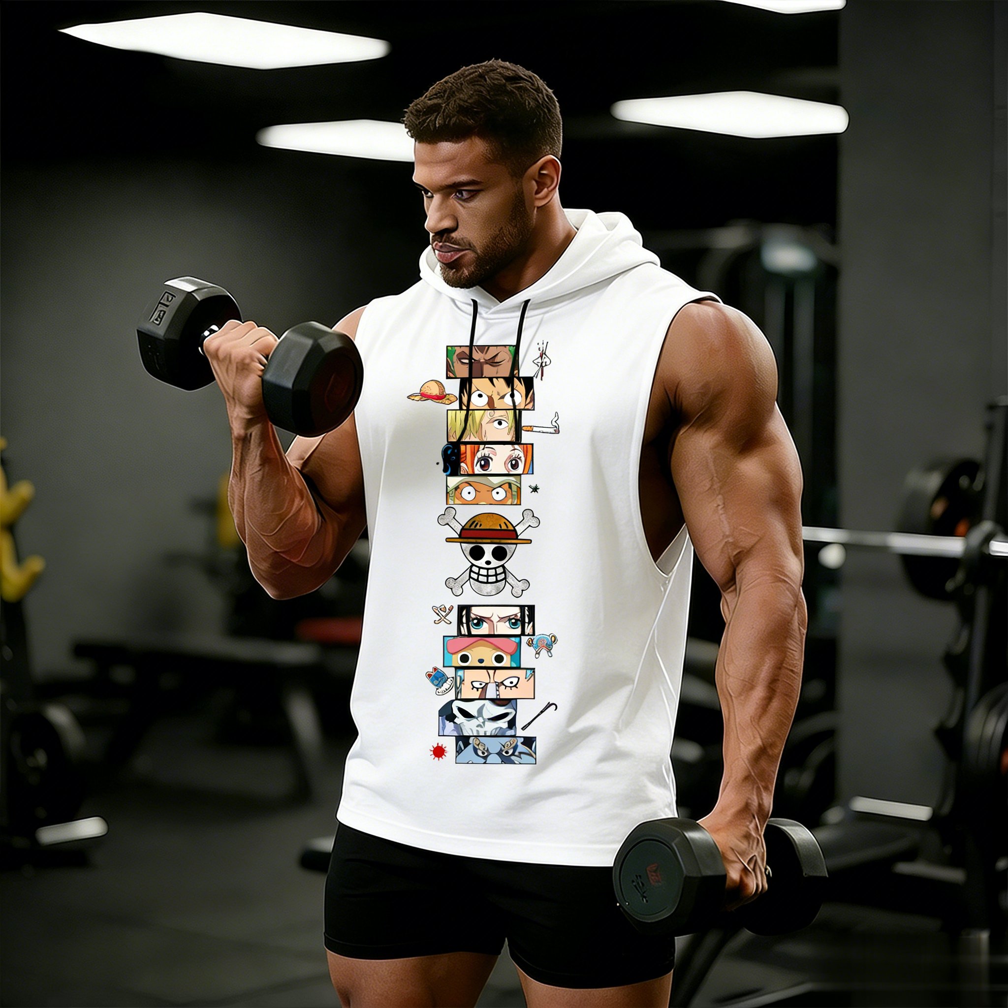 One Piece Anime Hoodie Sleevel – Street Fashion Magazine recenzja i cena