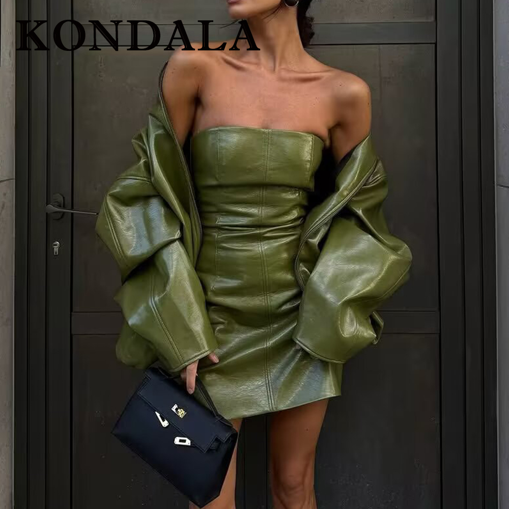 KONDALA Chic Streetwear Green  – Fashion Street Night recenzja i cena