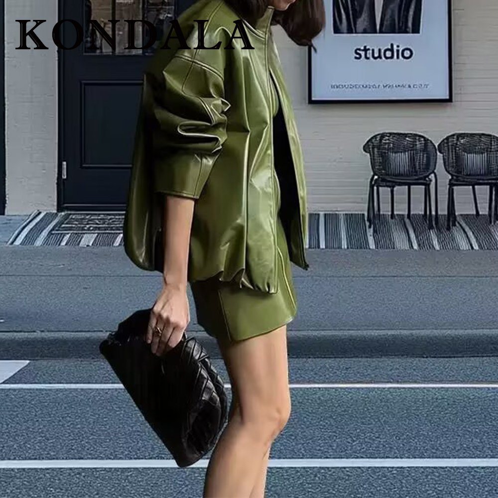 KONDALA Chic Streetwear Green  – Fashion Street Night recenzja i cena