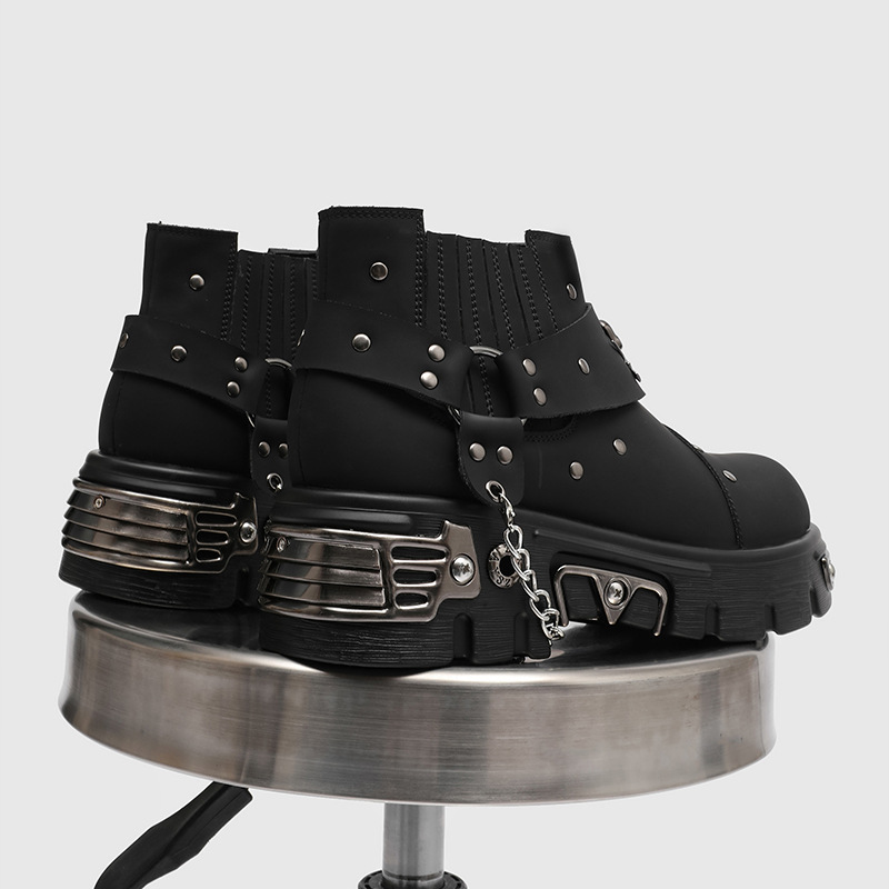 Rock Punk Metal Patchwork Moto – Street Fashion Punk recenzja i cena