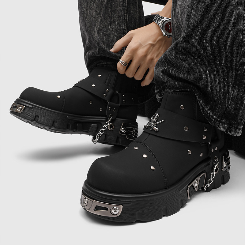 Rock Punk Metal Patchwork Moto – Street Fashion Punk recenzja i cena