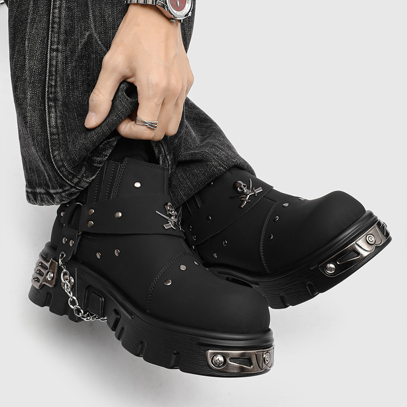 Rock Punk Metal Patchwork Moto – Street Fashion Punk recenzja i cena