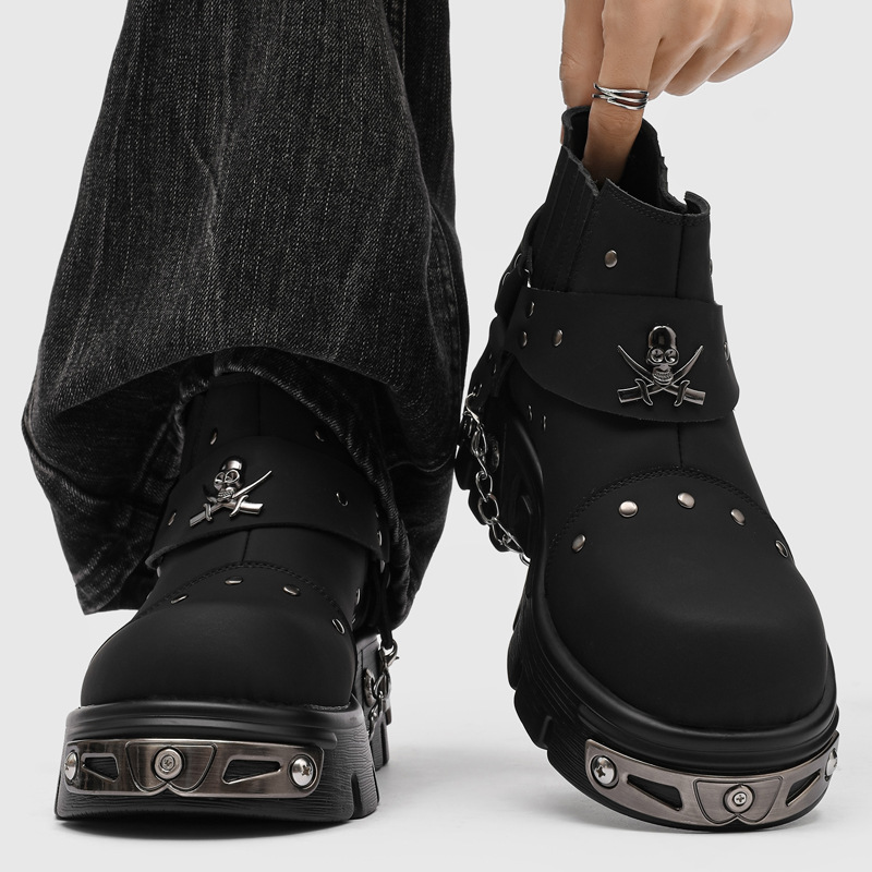 Rock Punk Metal Patchwork Moto – Street Fashion Punk recenzja i cena